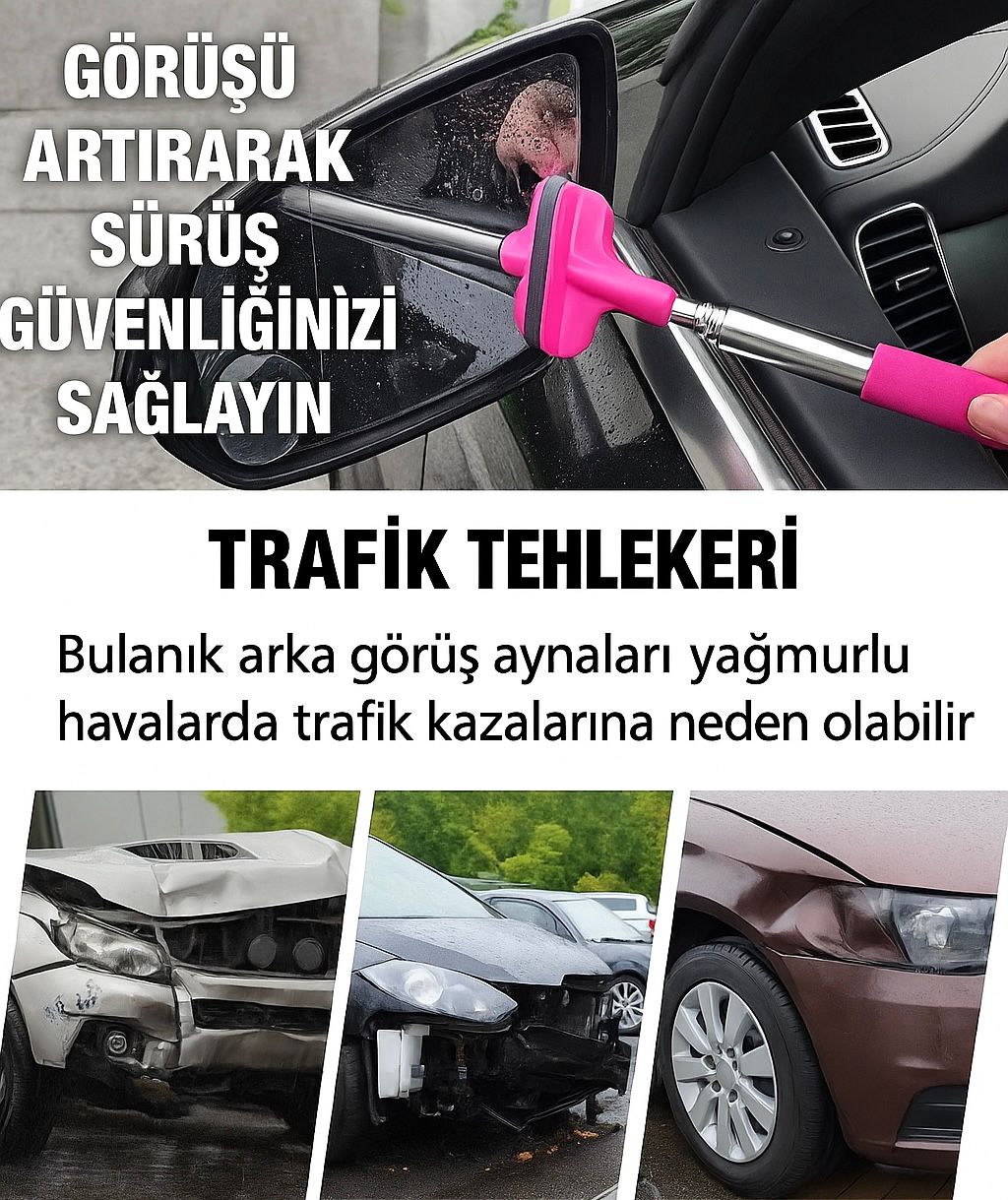 PremZylora™ Teleskopik Cam Temizleyici