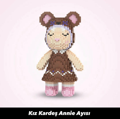 PremZylora™ Mini Puzzle Ayıcık  (3000+ Parça)